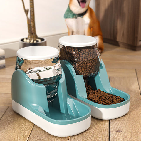 Cat Dog Water & Food Dispenser