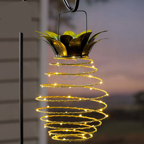 Outdoor Solar Pineapple Fairy Lights