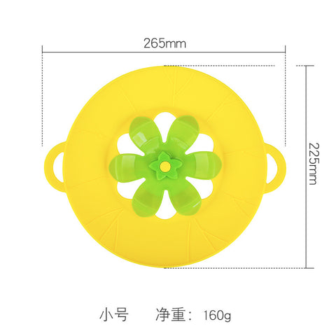 Silicone Spill-Proof Pot Cover