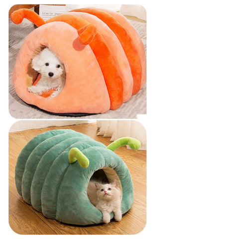 Plush Winter Pet Bed