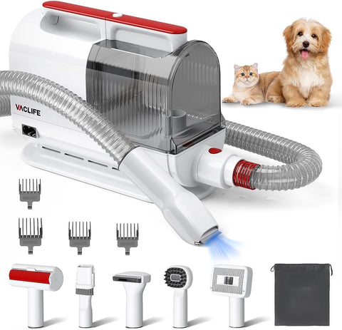 Pet Hair Vacuum & Grooming Kit