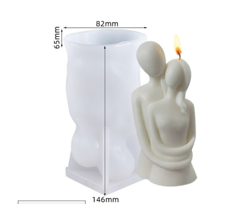 Silicone Candle Mold & Holder