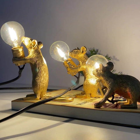 Nordic Resin Mouse Desk Lamp