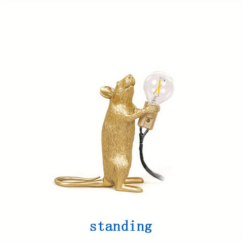 Nordic Resin Mouse Desk Lamp