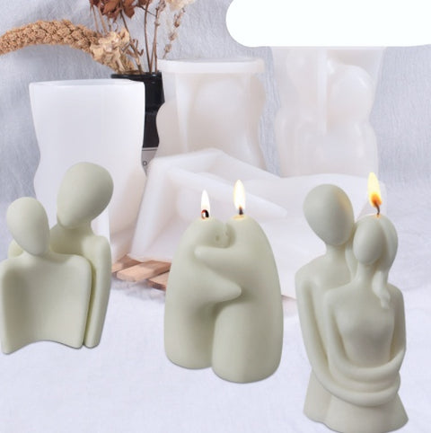 Silicone Candle Mold & Holder