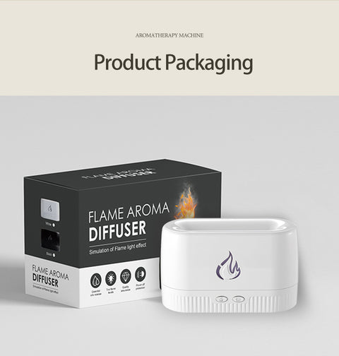 Flame Aroma Diffuser Humidifier