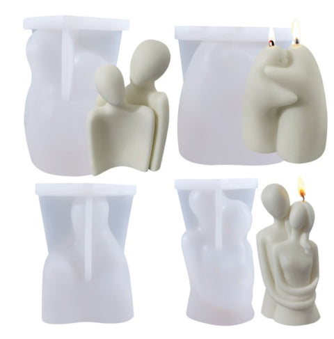 Silicone Candle Mold & Holder