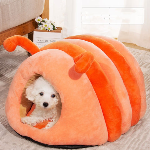 Plush Winter Pet Bed